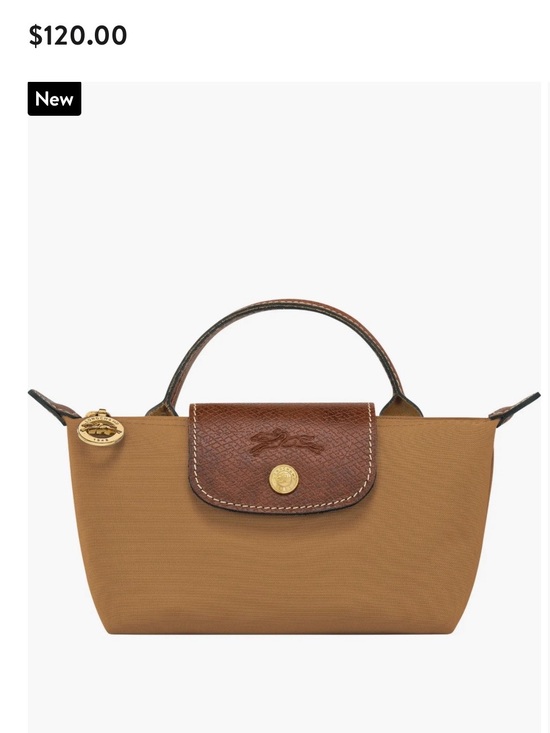 Longchamp Handbags - New Authentic Longchamp Le Pliage -Pouch Fawn.